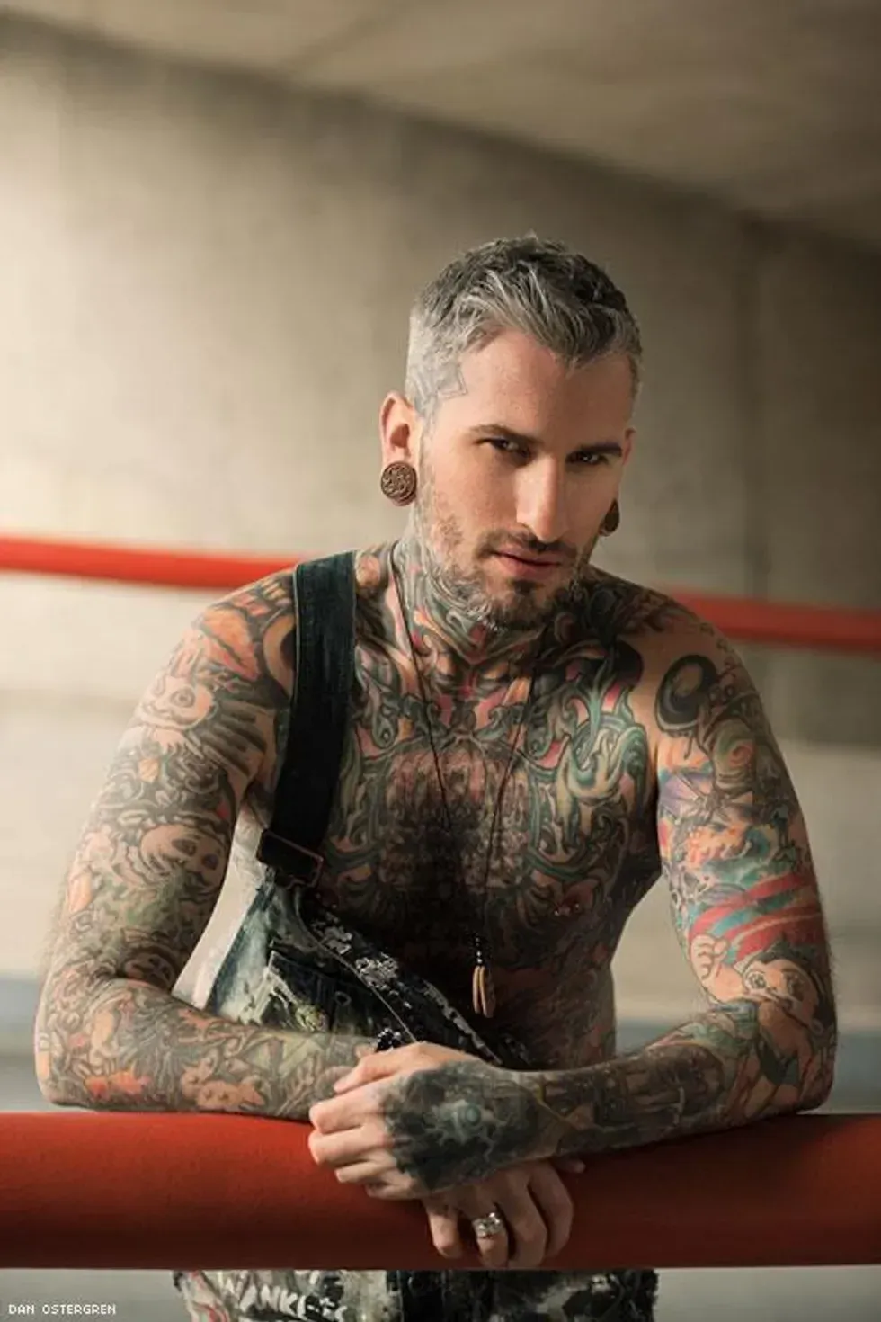 Portrait of a handsome man by \u200bDan Ostergren