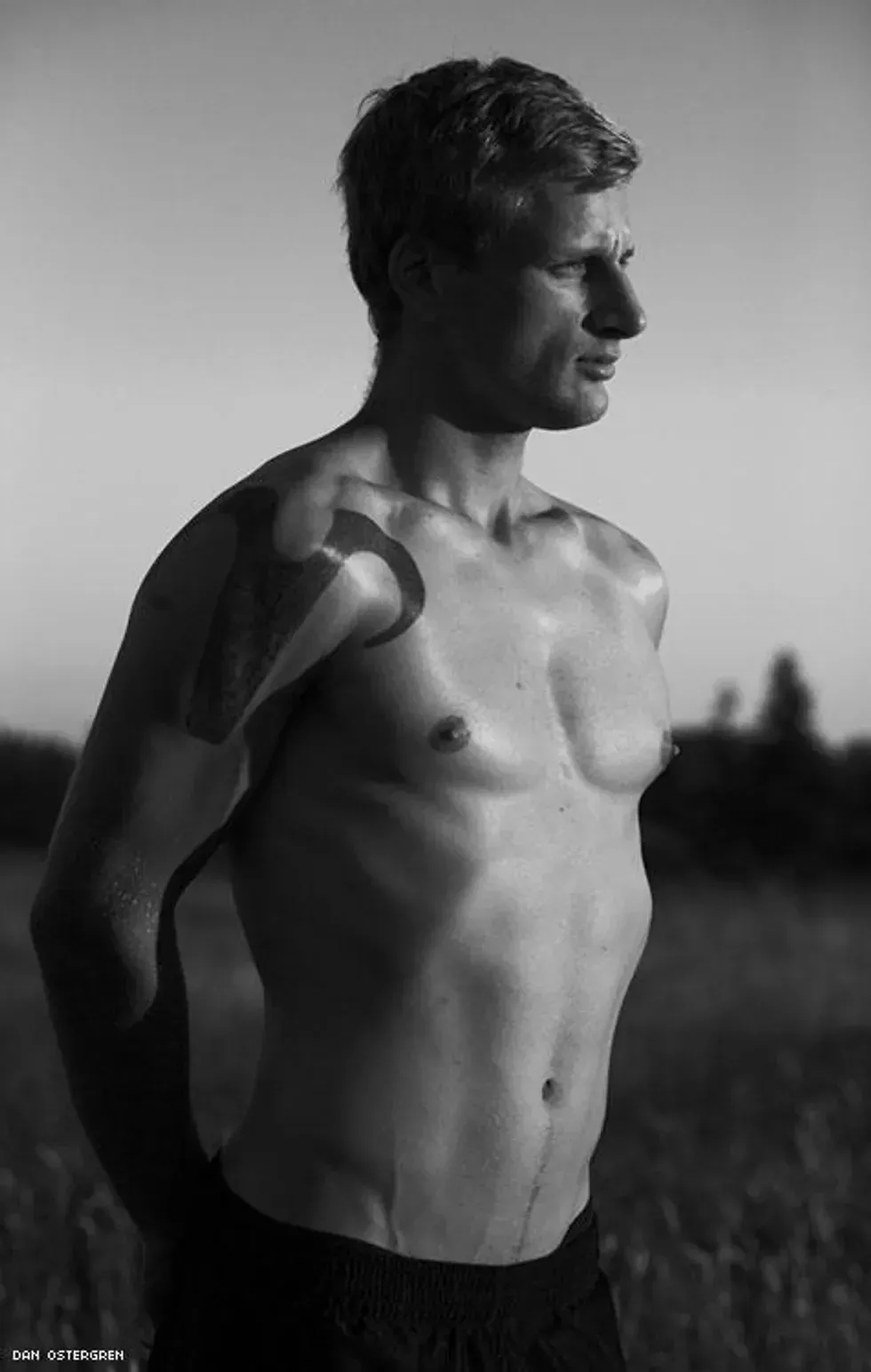 Portrait of a handsome man by \u200bDan Ostergren