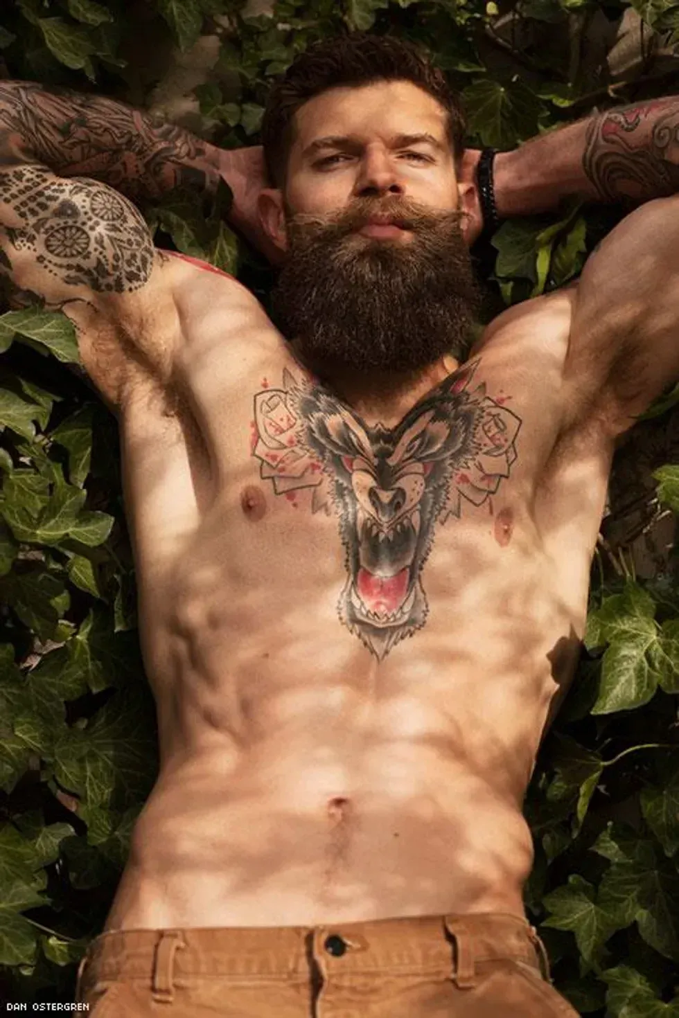 Portrait of a handsome man by \u200bDan Ostergren