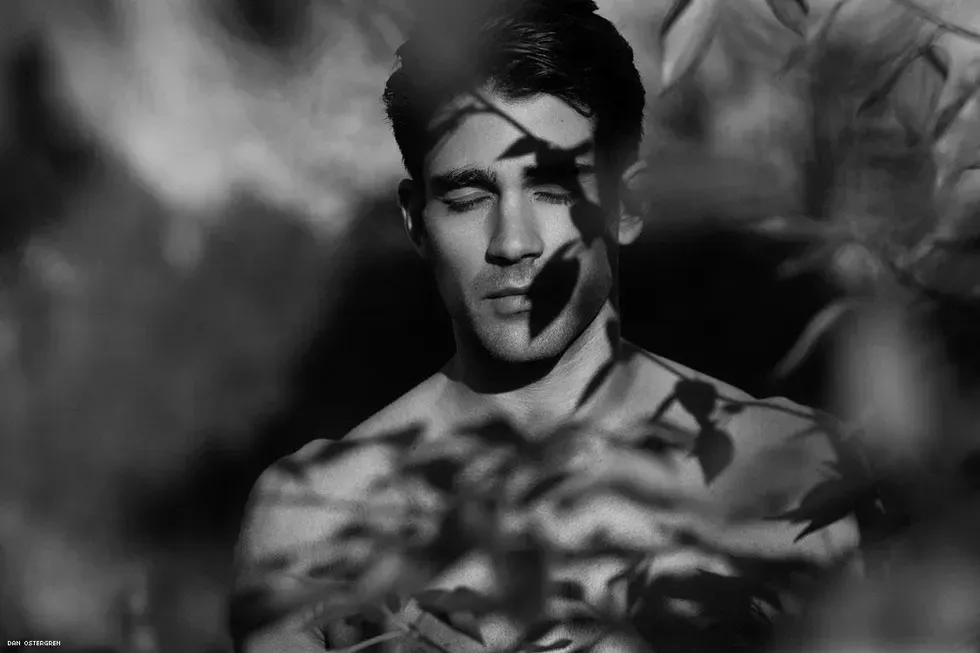 Portrait of a handsome man by \u200bDan Ostergren