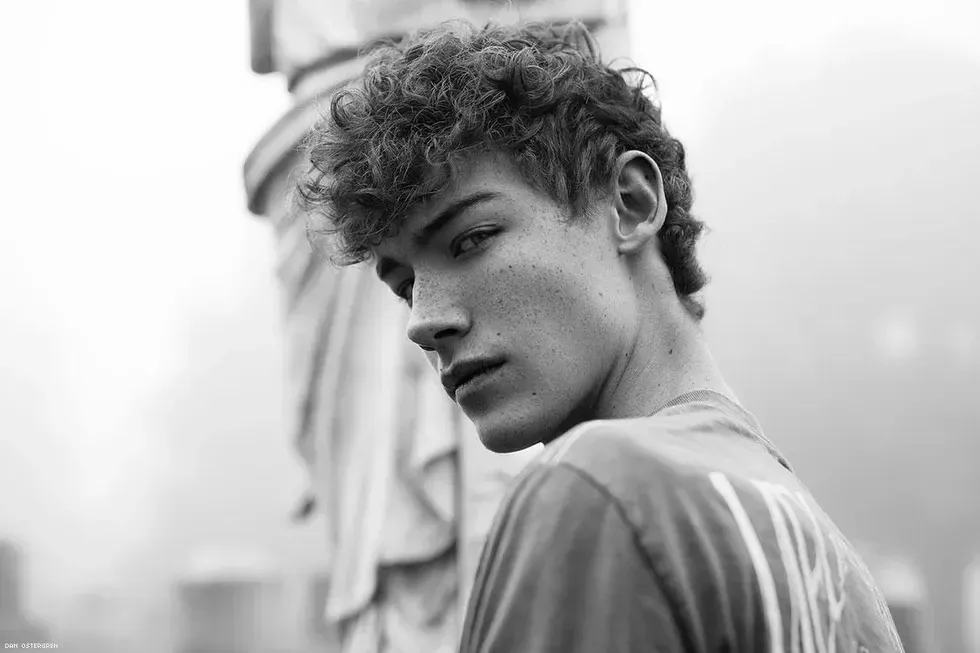 Portrait of a handsome man by \u200bDan Ostergren