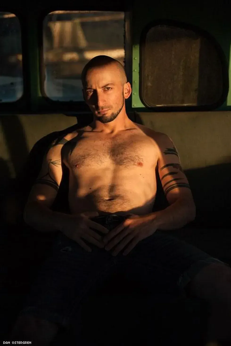 Portrait of a handsome man by \u200bDan Ostergren