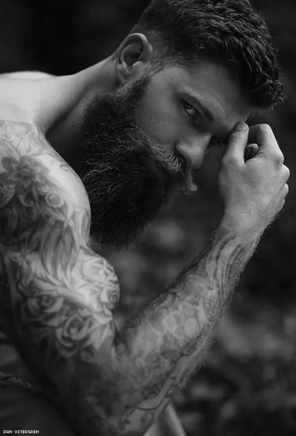 Portrait of a handsome man by \u200bDan Ostergren