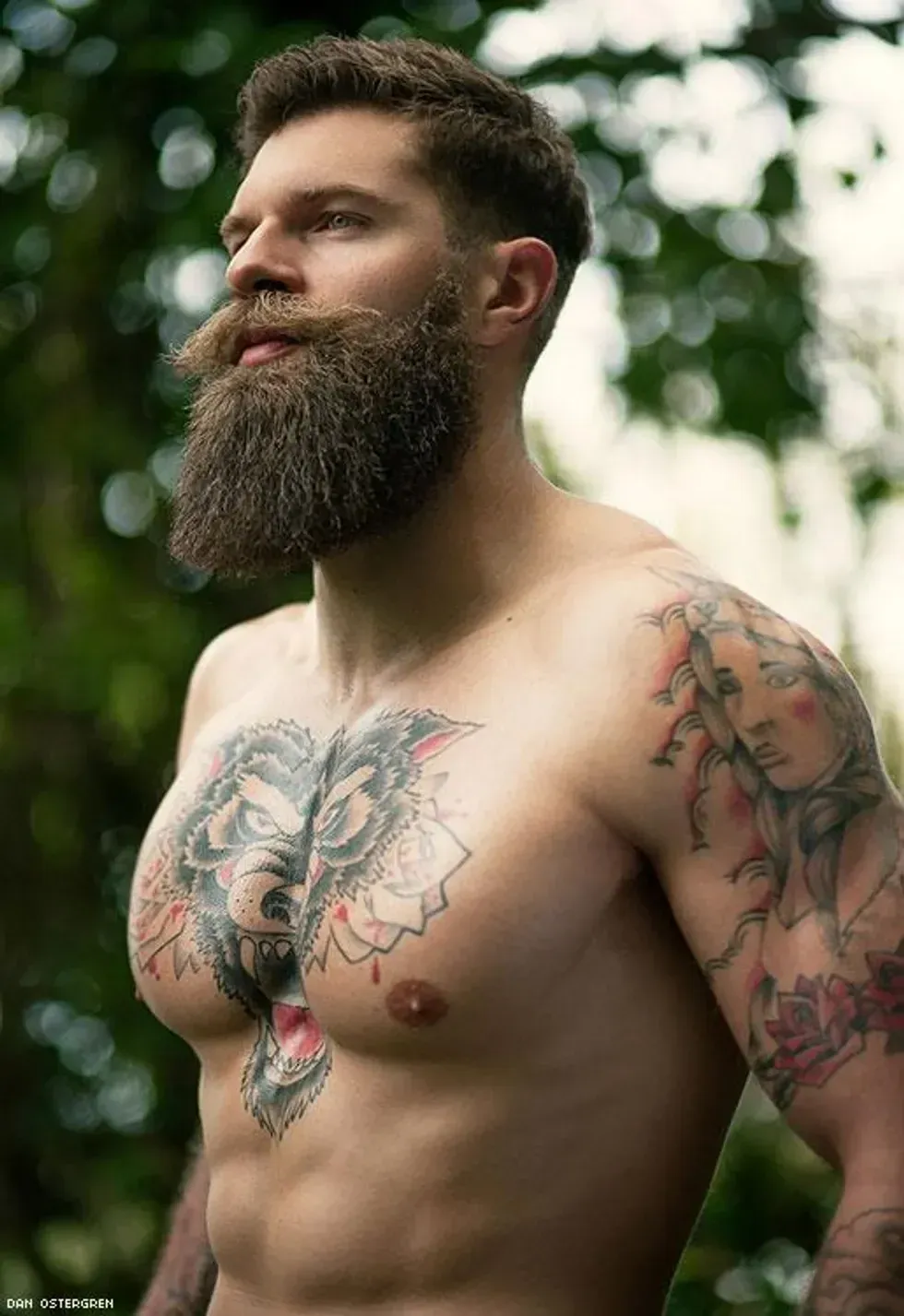 Portrait of a handsome man by \u200bDan Ostergren