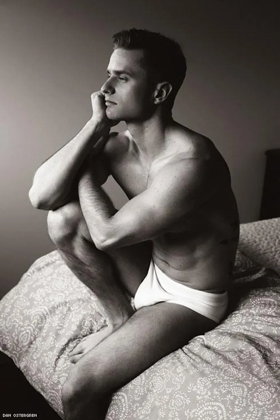 Portrait of a handsome man by \u200bDan Ostergren