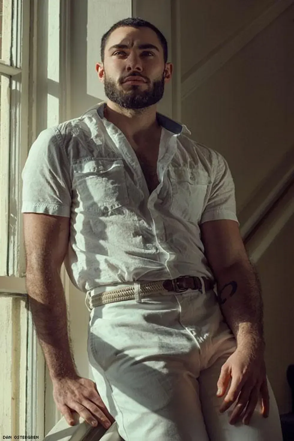 Portrait of a handsome man by \u200bDan Ostergren