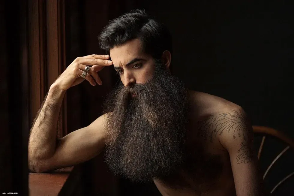 Portrait of a handsome man by \u200bDan Ostergren