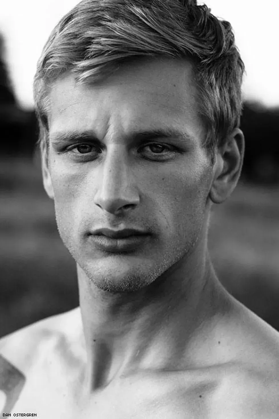 Portrait of a handsome man by \u200bDan Ostergren