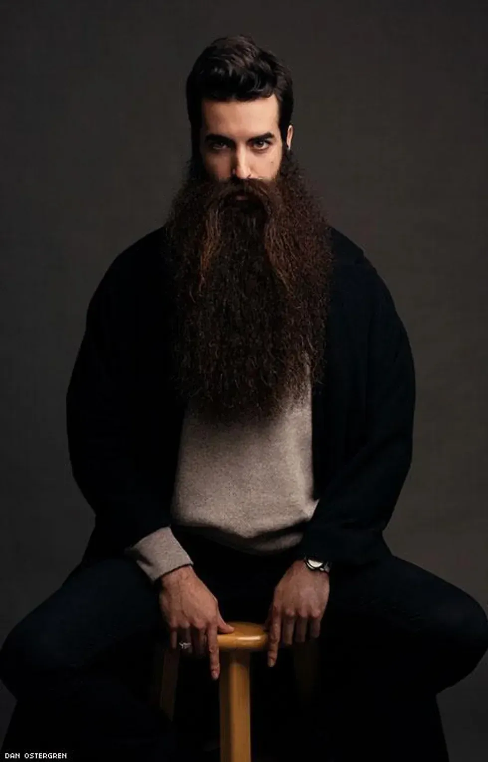 Portrait of a handsome man by \u200bDan Ostergren