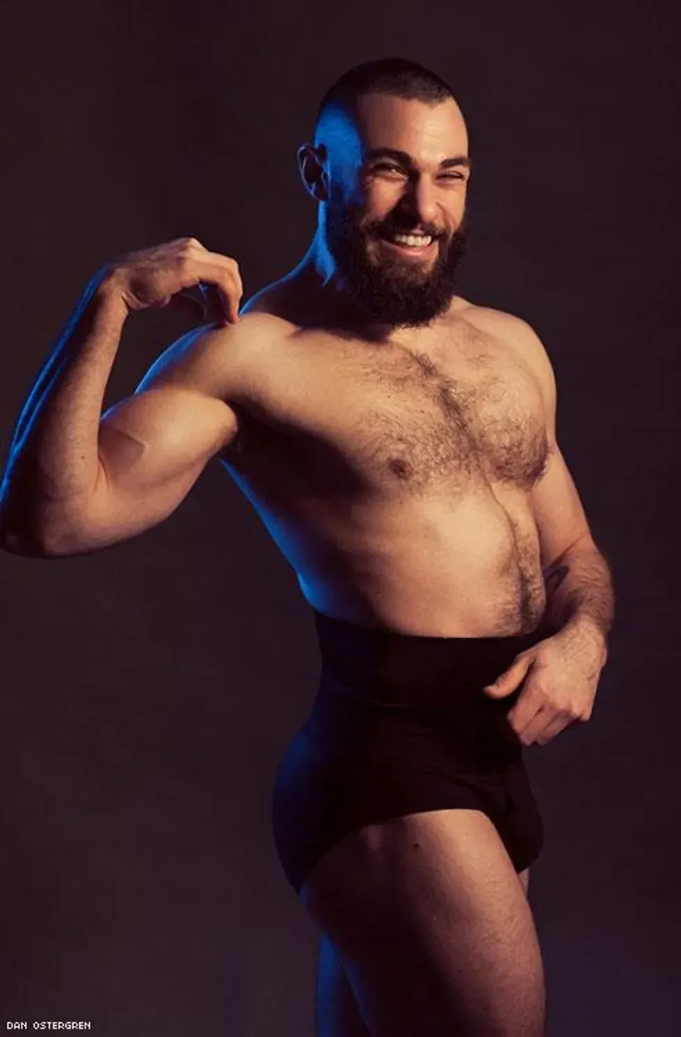 Portrait of a handsome man by \u200bDan Ostergren