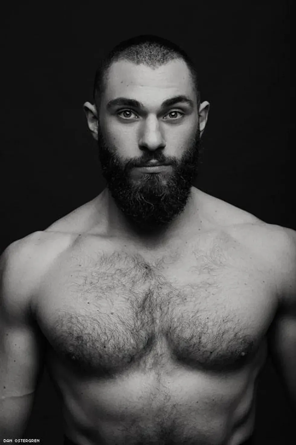 Portrait of a handsome man by \u200bDan Ostergren