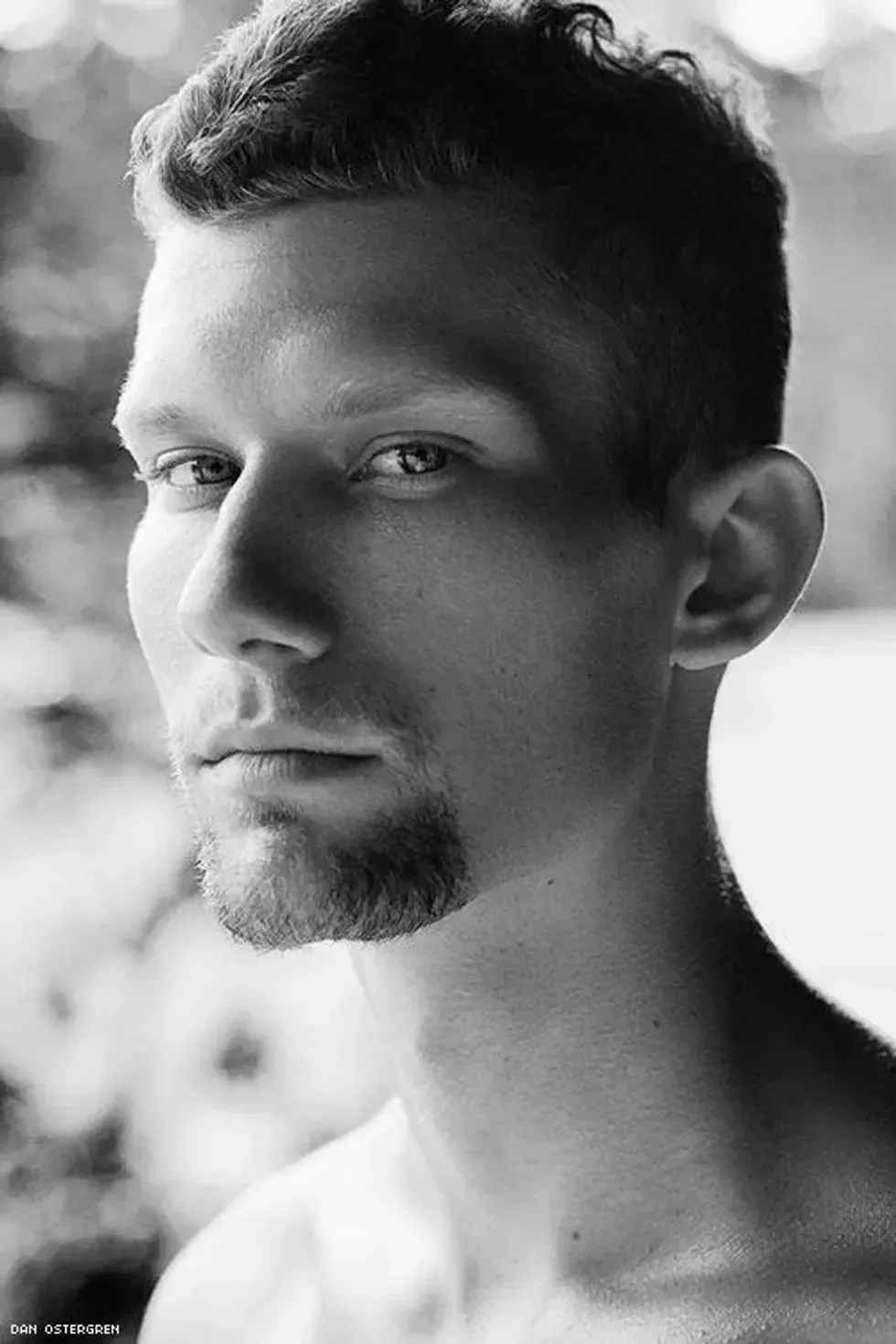 Portrait of a handsome man by \u200bDan Ostergren