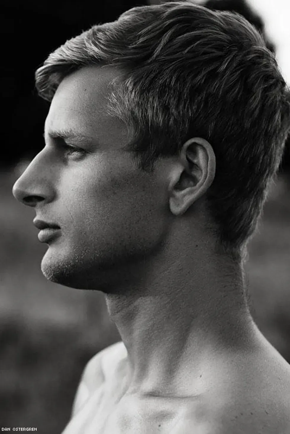 Portrait of a handsome man by \u200bDan Ostergren