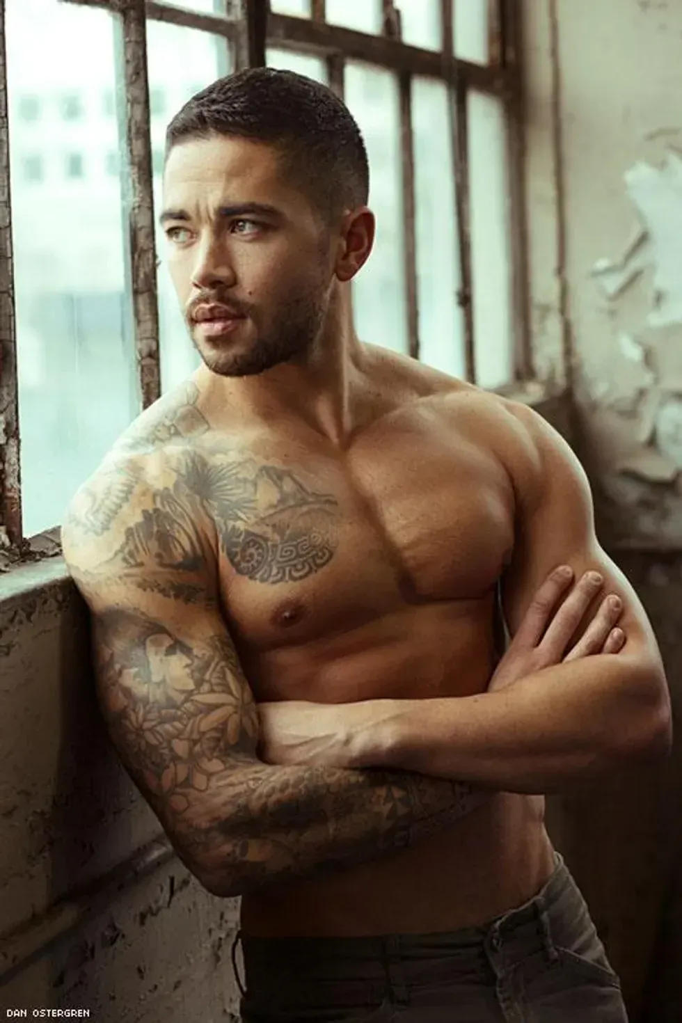 Portrait of a handsome man by \u200bDan Ostergren