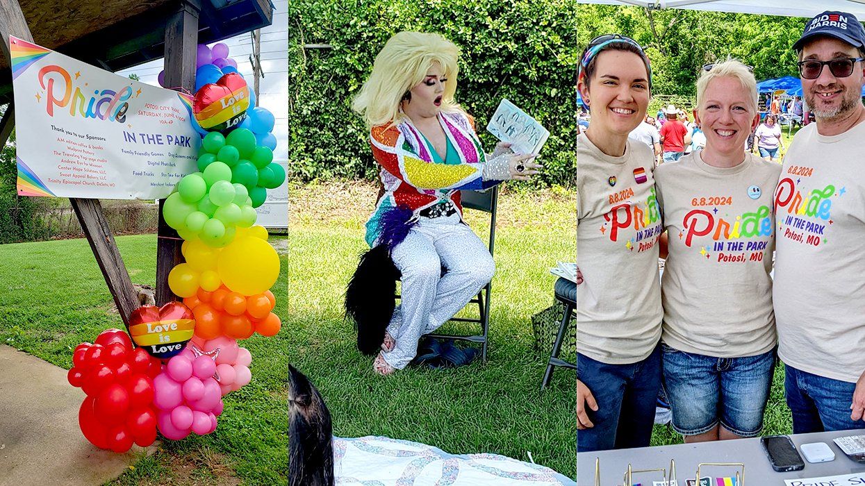 Potosi Missouri midwest small town first LGBTQ pride celebration