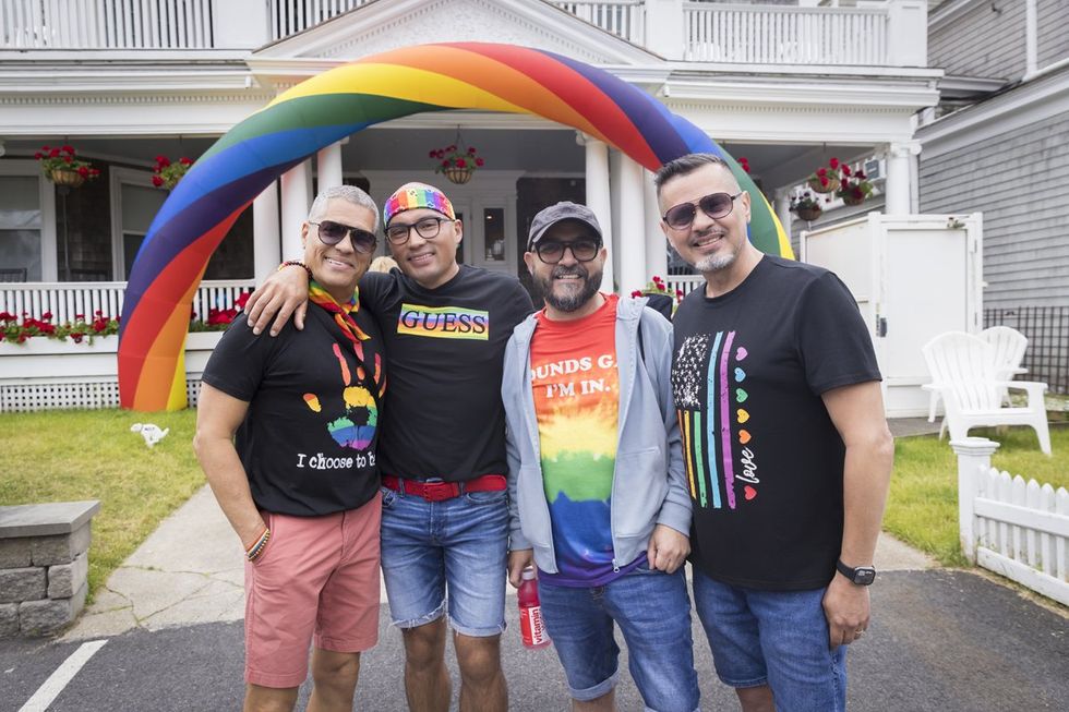 Pride Rally and Sashay to Tea 2025 LGBTQIA pride celebration Provincetown ptown MA