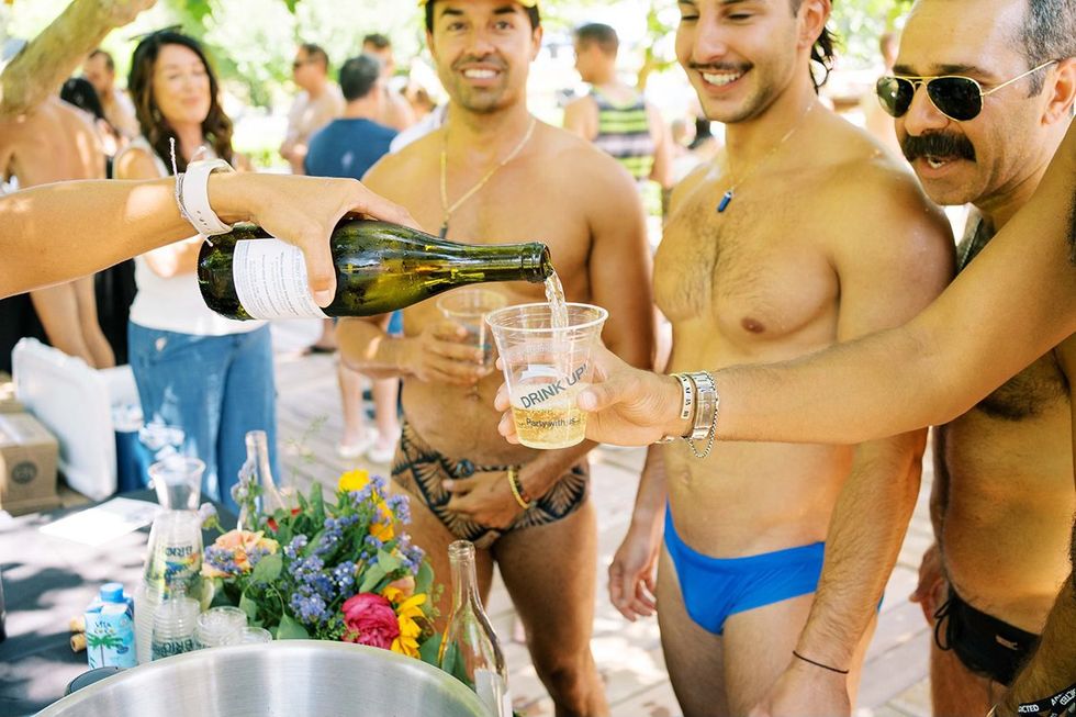 pride site photo gallery All the things we almost missed at Gay Wine Weekend 2024 VIP welcome reception drag brunch auction Twilight T Dance Pool party wine talk
