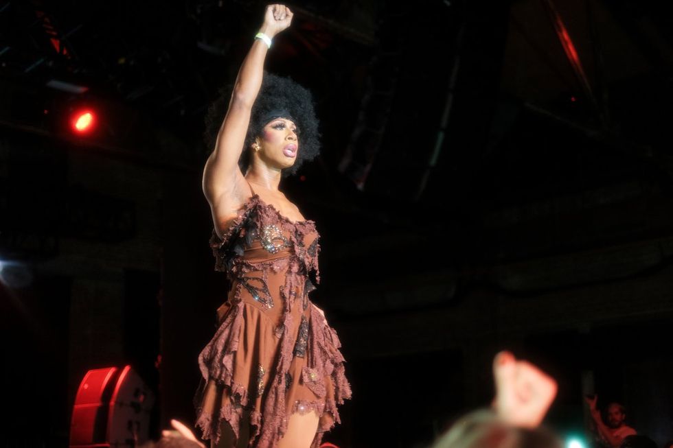 Pride site Photo Gallery Bushwig 2024 subversive drag queens performing