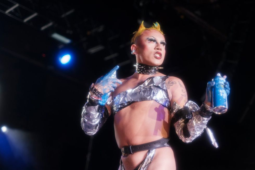 Pride site Photo Gallery Bushwig 2024 subversive drag queens performing