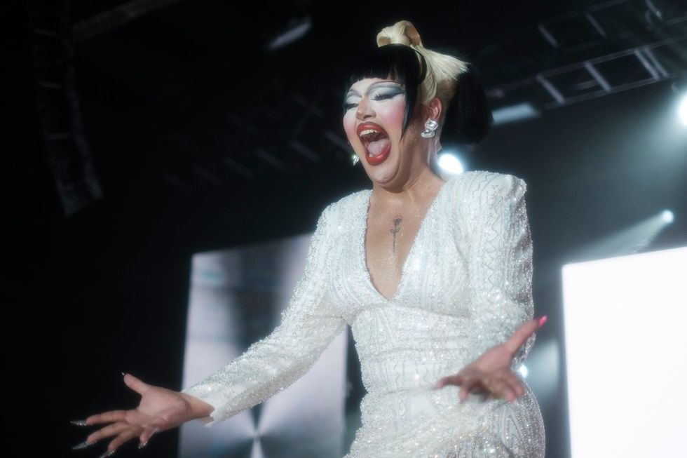 Pride site Photo Gallery Bushwig 2024 subversive drag queens performing