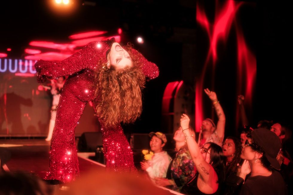 Pride site Photo Gallery Bushwig 2024 subversive drag queens performing