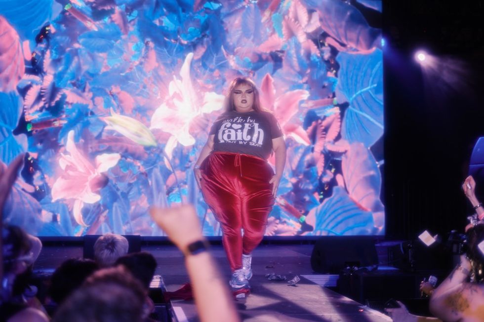 Pride site Photo Gallery Bushwig 2024 subversive drag queens performing