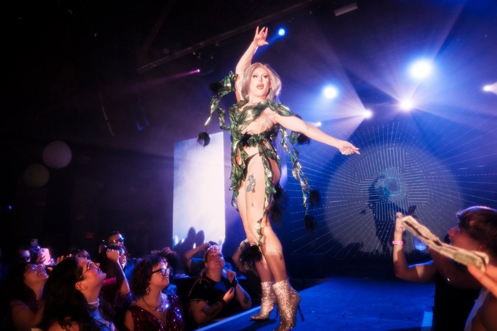 Pride site Photo Gallery Bushwig 2024 subversive drag queens performing
