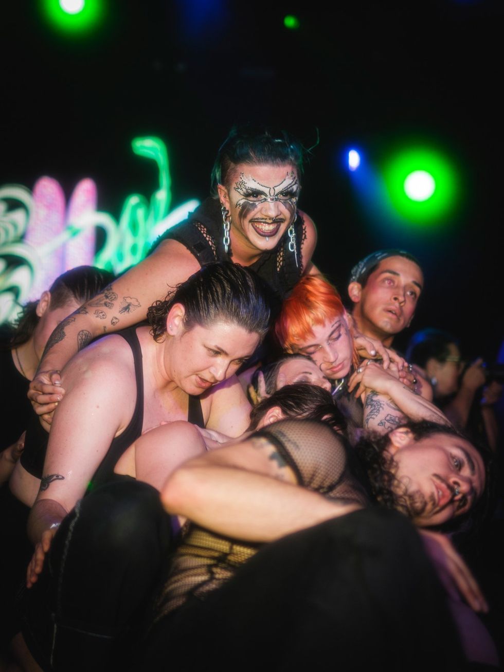 Pride site Photo Gallery Bushwig 2024 subversive drag queens performing