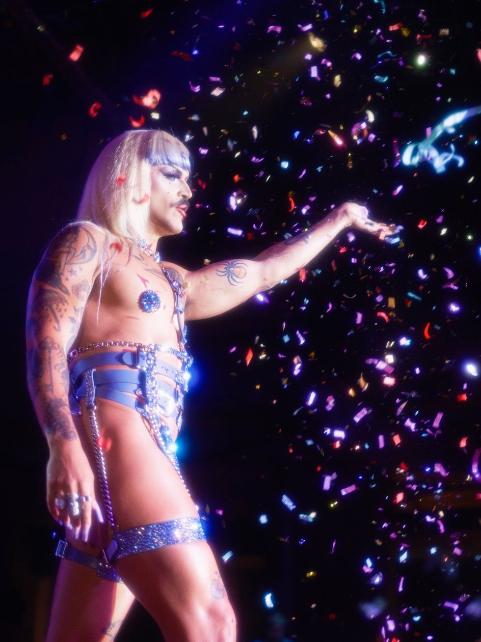 Pride site Photo Gallery Bushwig 2024 subversive drag queens performing