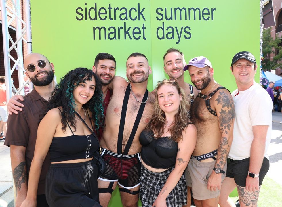 PRIDE SITE photo gallery Sidetrack Chicago gay bar Market Days LGBTQ Celebrations 2024