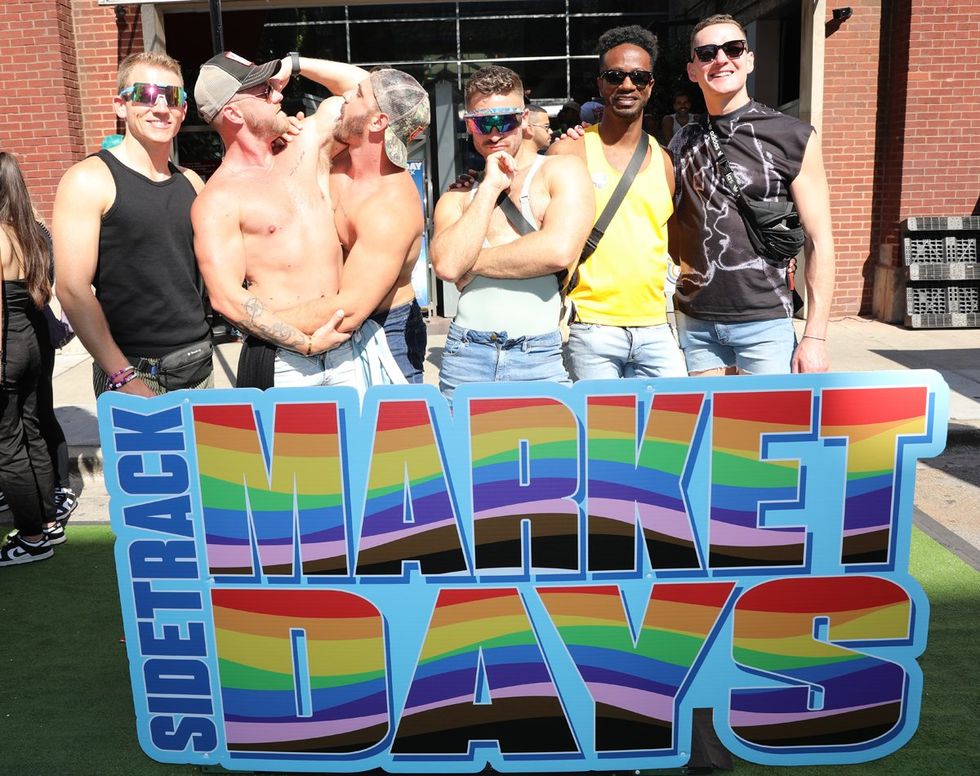 PRIDE SITE photo gallery Sidetrack Chicago gay bar Market Days LGBTQ Celebrations 2024
