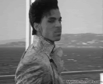 Prince walking away gif