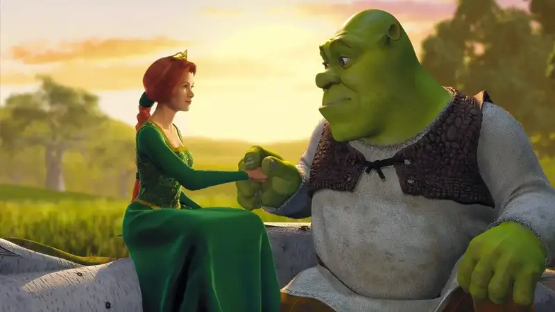 Princess Fiona and Shrek