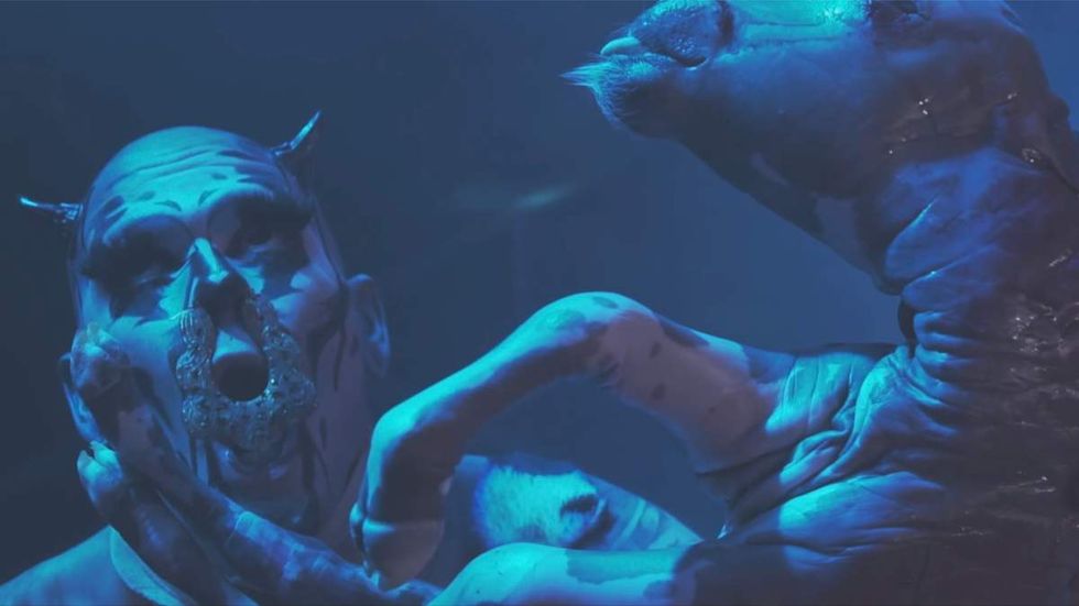 Priscilla Chambers performs with a stillborn cow (season 3, episode 6)