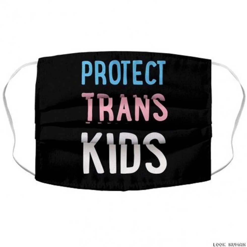 Protect Trans Kids Face Mask