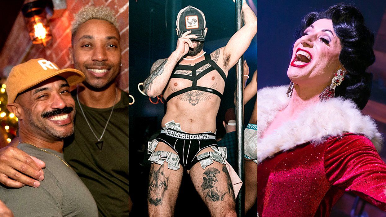 Providence RI Holiday Christmas LGBTQ Stable Dark Horse Celebration Pride Celebration