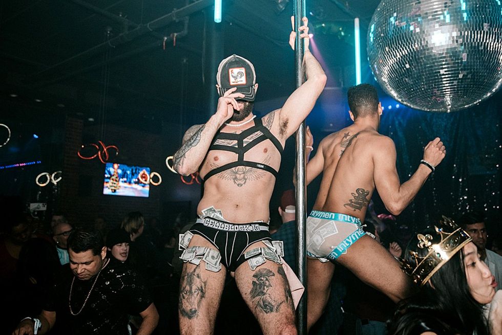 Providence RI Holiday Christmas LGBTQ Stable Dark Horse Celebration Pride Celebration