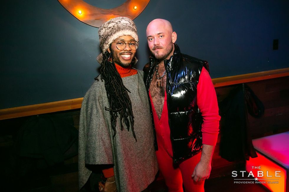 Providence RI Holiday Christmas LGBTQ Stable Dark Horse Celebration Pride Celebration