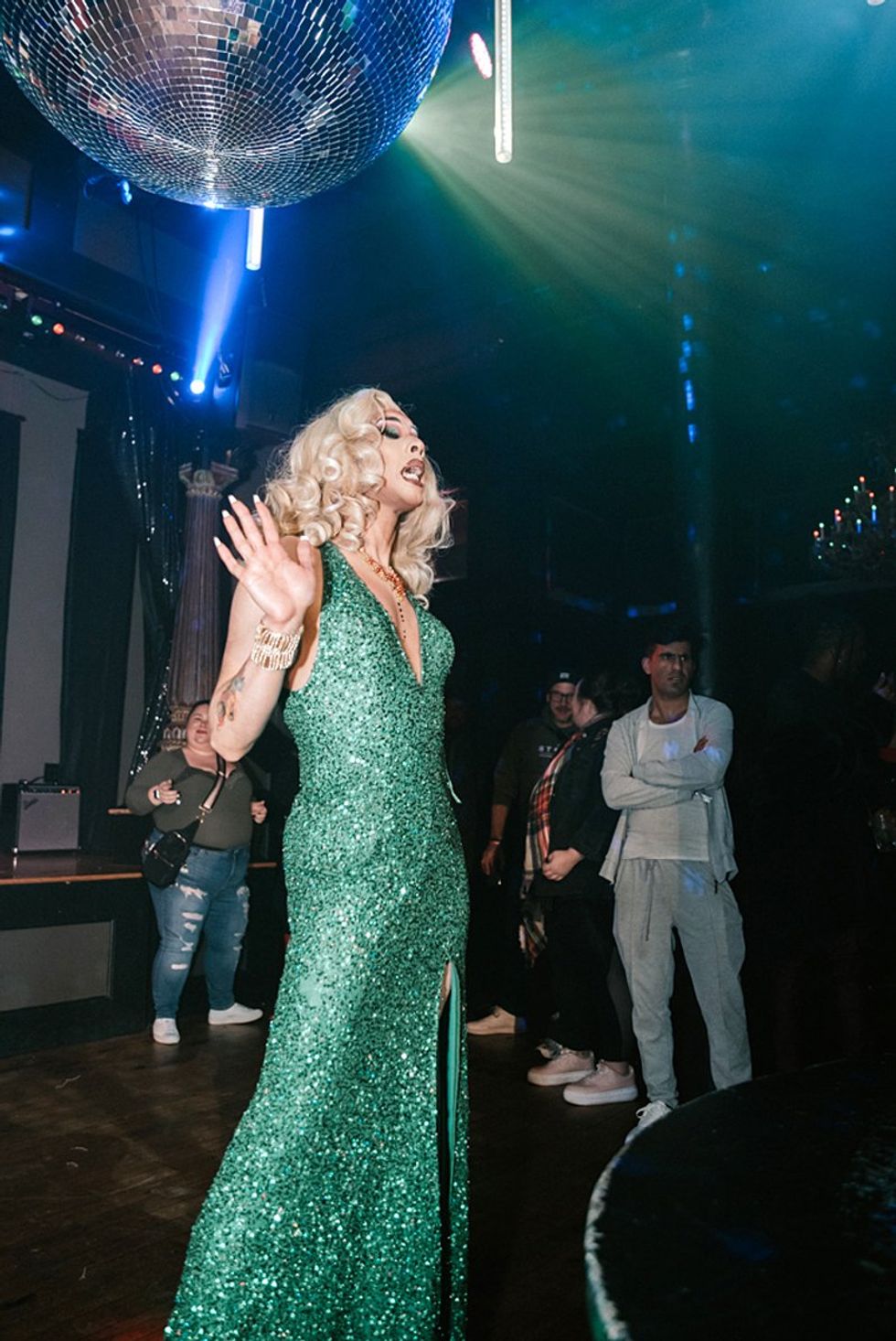 Providence RI Holiday Christmas LGBTQ Stable Dark Horse Celebration Pride Celebration