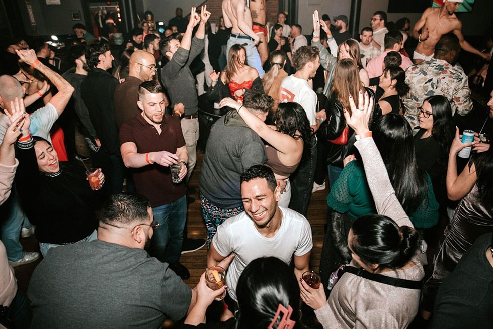 Providence RI Holiday Christmas LGBTQ Stable Dark Horse Celebration Pride Celebration