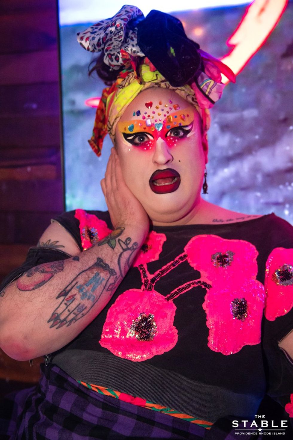 Providence RI Holiday Christmas LGBTQ Stable Dark Horse Celebration Pride Celebration