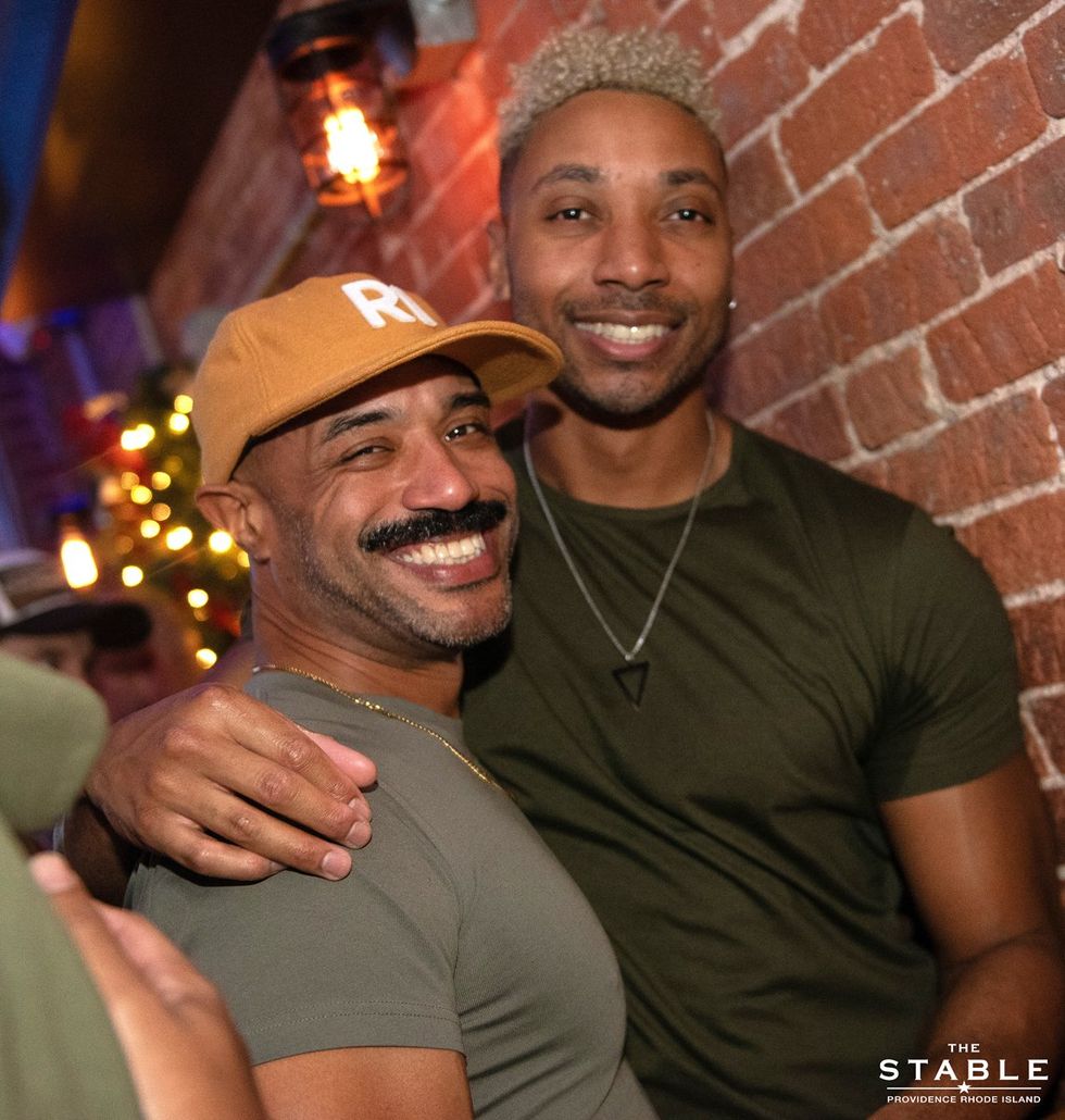 Providence RI Holiday Christmas LGBTQ Stable Dark Horse Celebration Pride Celebration