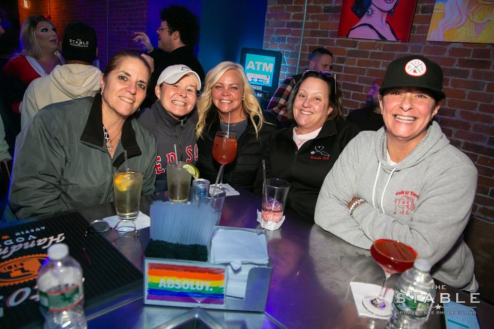 Providence RI Holiday Christmas LGBTQ Stable Dark Horse Celebration Pride Celebration