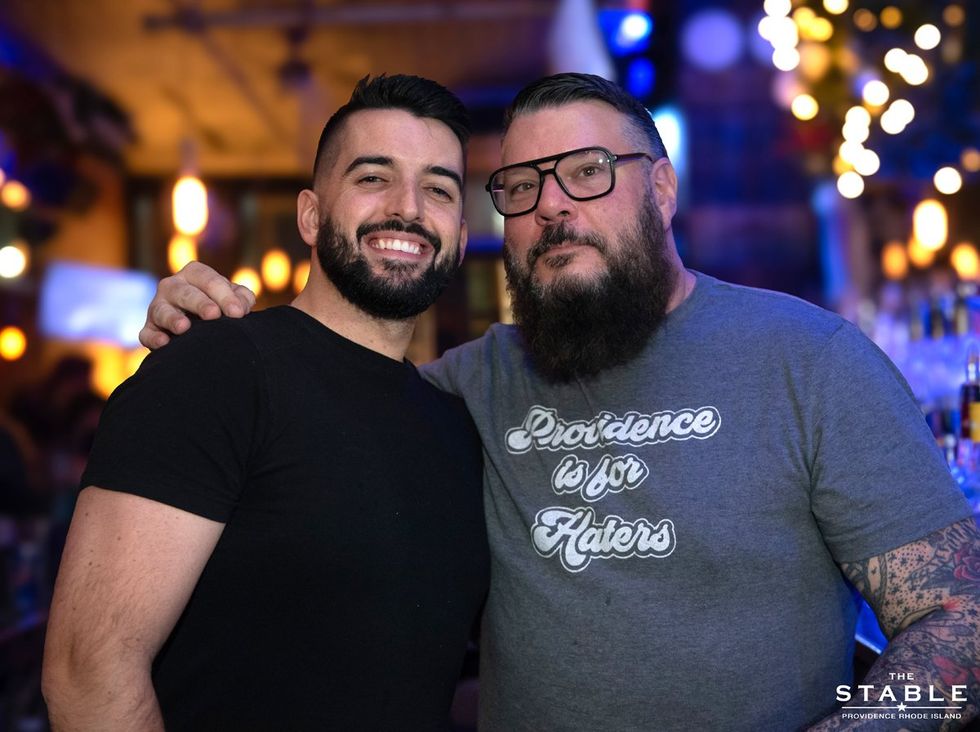 Providence RI Holiday Christmas LGBTQ Stable Dark Horse Celebration Pride Celebration