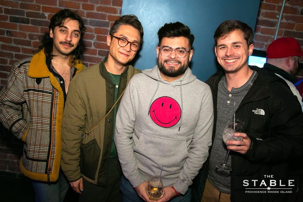 Providence RI Holiday Christmas LGBTQ Stable Dark Horse Celebration Pride Celebration