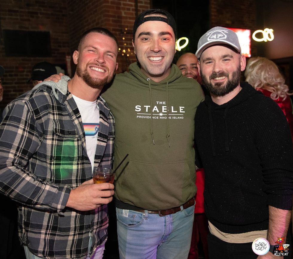 Providence RI Holiday Christmas LGBTQ Stable Dark Horse Celebration Pride Celebration