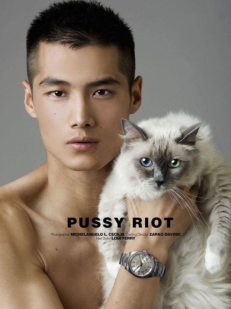 Pussy Riot photoshoot by Michelangelo Cecilia