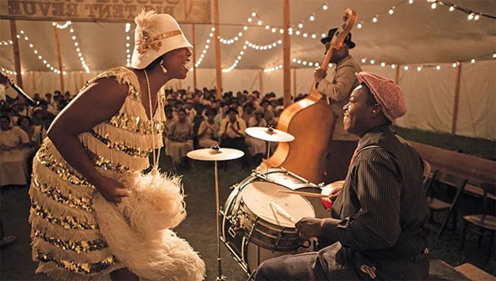Queen Latifah as Bessie Smith in HBO movie Bessie