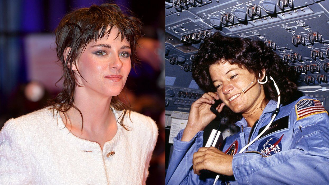 queer actress Kristen Stewart lesbian astronaut Sally Ride