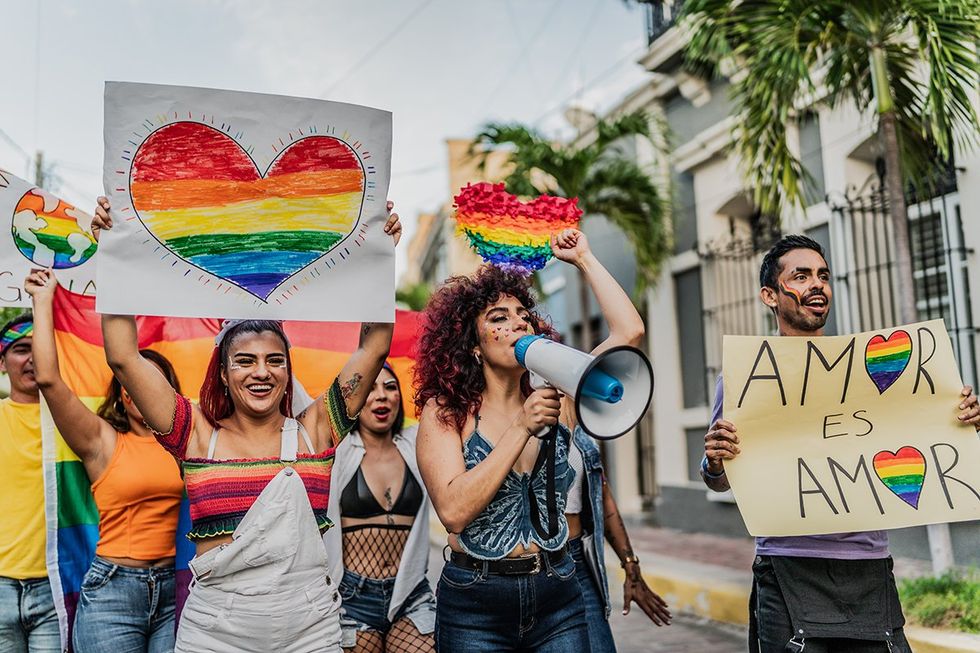 queer people protest